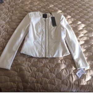 Bebe faux leather moto jacket size M